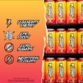 thumbnail image 5 of GHOST Zero Sugar Energy Drink, Strawbango, 16 oz Can, 12 Pk, 5 of 6