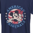 thumbnail image 3 of Disney - Mickey & Minnie American Originals - Women's Short Sleeve Graphic T-Shirt, 3 of 5