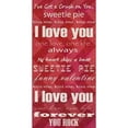 thumbnail image 3 of Vision Studio 9x14 Black Modern Framed Museum Art Print Titled - DIY Love Collection B, 3 of 5