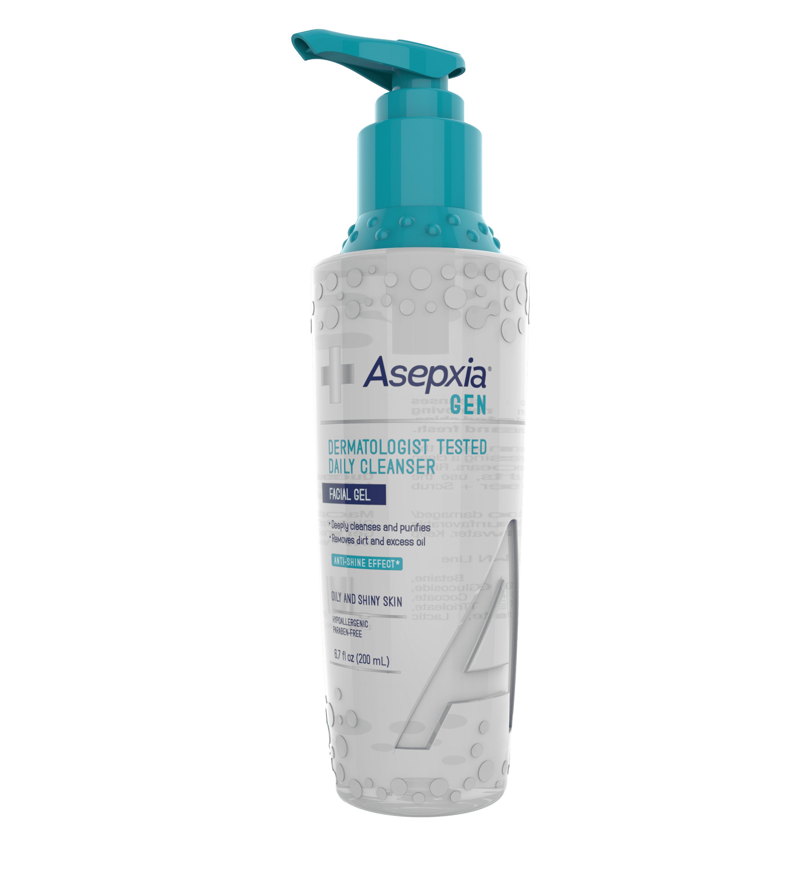 Asepxia GEN Facial Cleanser for Oily Skin, 6.7 oz.