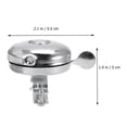 thumbnail image 4 of Miangastore 1Pcs Rotated Collision Sounding System Bell Metal 5.2 x 5.2 x 3 Cm, 4 of 8