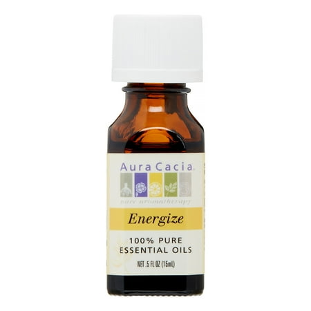 Aura Cacia Essential Oil Blend, Energize, 0.5 Fl Oz