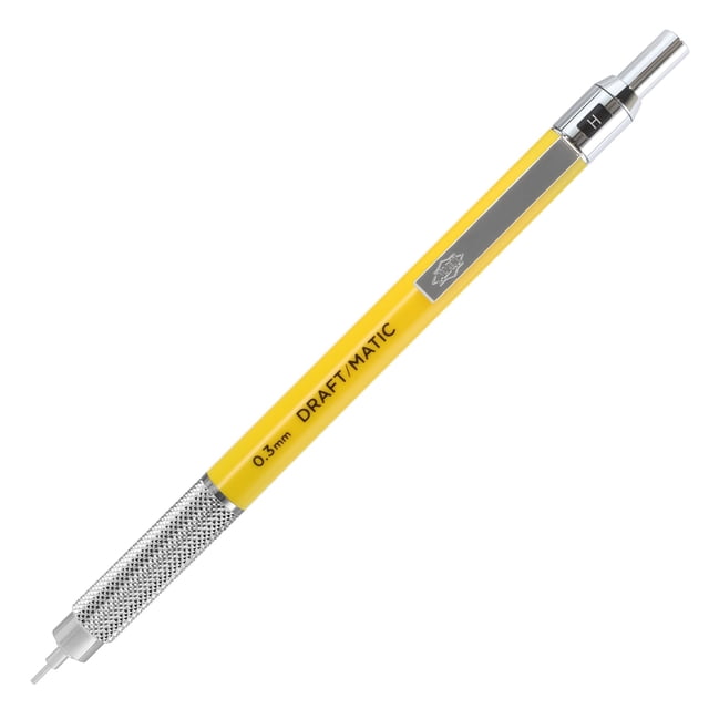 Portaminas mecánico ALVIN Draft-Matic 0,3 mm de acero inoxidable