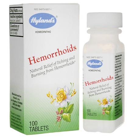 Hyland's Hemorrhoids 100 Tabs (Best Home Remedy For Hemorrhoids)