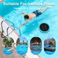 thumbnail image 6 of Solar Pool Cleaner & Floating Water Purifier | Copper for Pool 35,000 Gallons | Large Solar Panel & 2 Sets of Fittings | 85% Less Chlorine | Fits Fresh, Salt Water, Inground Pool & Above Ground Pond, 6 of 8