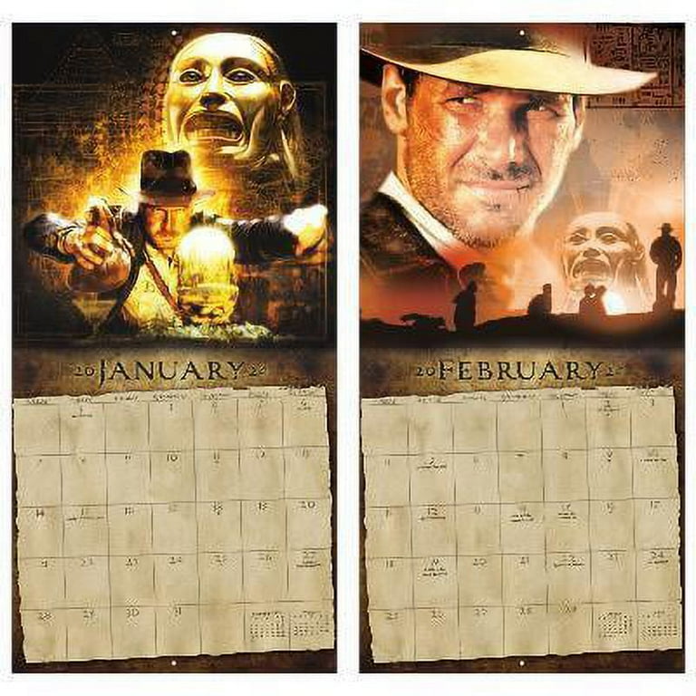 Trends International 2024 Indiana Jones Wall Calendar - Walmart.com trends-international-2024-indiana-jones-wall-calendar-walmart-com