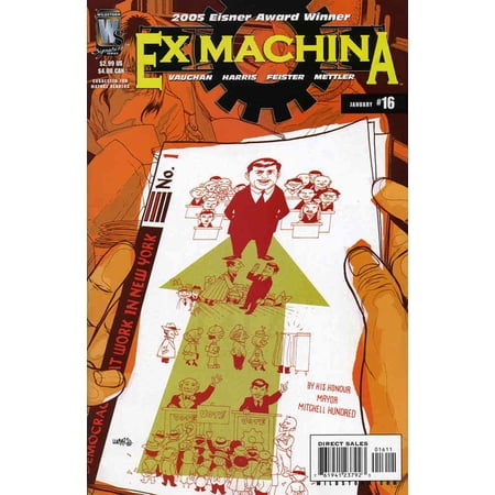 Ex Machina #16 VF ; WildStorm Comic Book