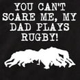 thumbnail image 2 of CafePress - My Dad Plays Rugby Body Suit - Cute Infant Bodysuit Baby Romper - Size Newborn - 24 Months, 2 of 3