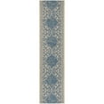 thumbnail image 6 of SAFAVIEH Beach House Kiaran Southwestern Indoor/Outdoor Runner Rug Cream/Blue, 2' x 8', 6 of 10