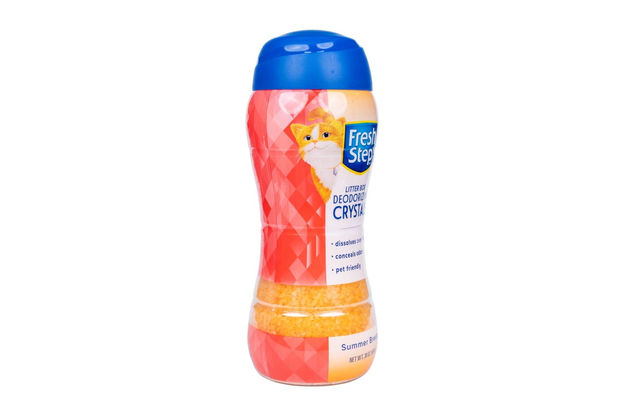 Fresh Step Litter Box Scent Crystals in Summer Breeze, 30oz