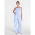 thumbnail image 3 of Joyspun Women's Poplin Pajama Pants, 31'' Inseam, Sizes XS-3X, 3 of 6