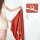 thumbnail image 4 of Juego de toallas de baño de terciopelo coral. Toallas de poliéster de alta absorción. Toallas suaves y afelpadas de secado rápido para uso en spa y gimnasio (Rojo)., 4 of 9