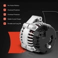 thumbnail image 6 of A-Premium Alternator Compatible with Chevrolet S10 01-04, Blazer 00-05 & GMC Jimmy 01-05, Sonoma 01-04 & Oldsmobile Bravada, V6 4.3L, 100Amp 12Volt CW 6-Groove Clutch Pulley, Replace# 40012238, 8283, 6 of 9