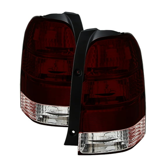 VIPMOTOZ Smoke Red Lens OE-Style Tail Light Lamp Assembly For 2001-2007 Ford Escape