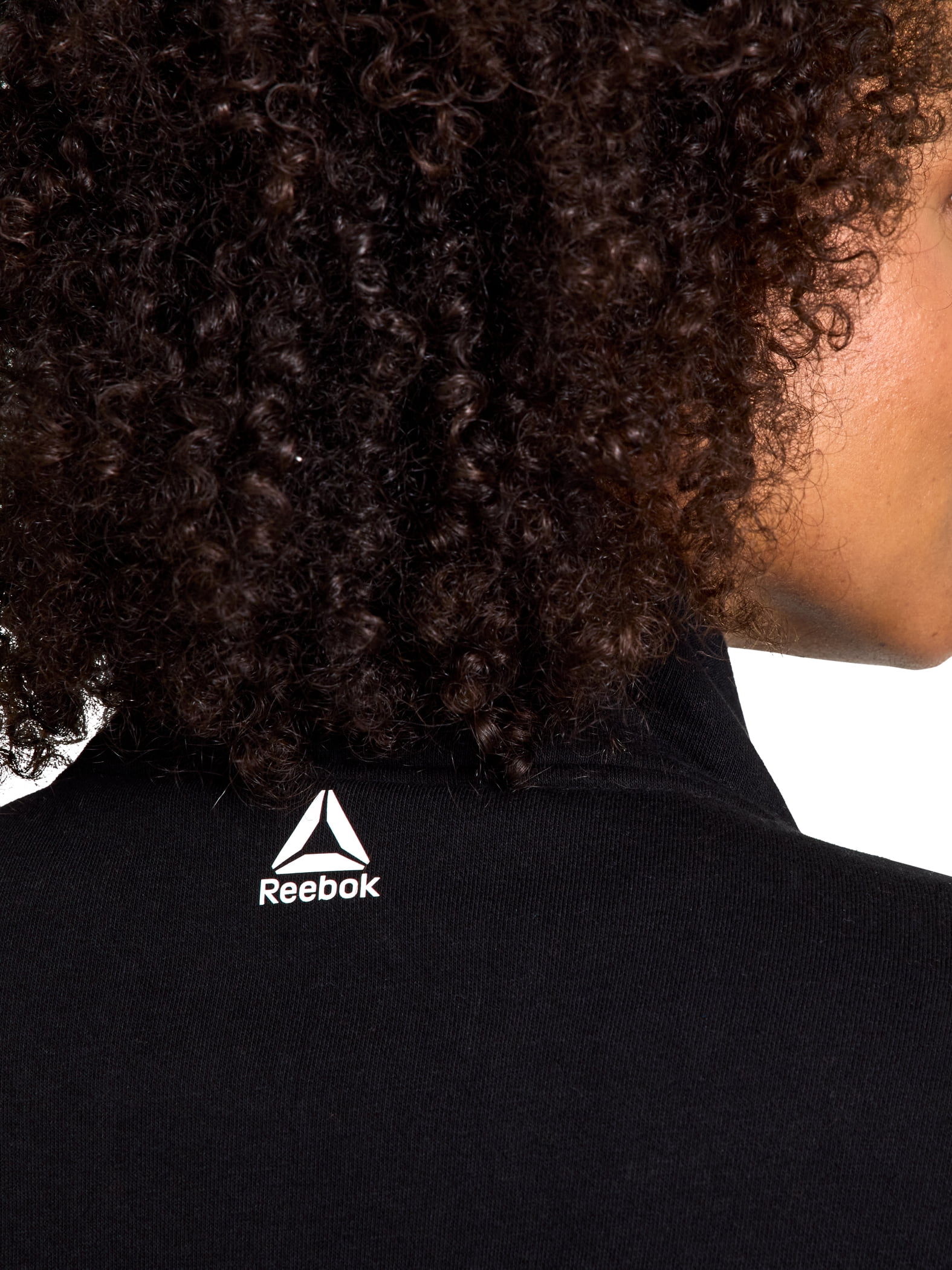 Reebok Women's Squad Zip Up Mock Neck Sweatshirt, Sizes XS-XXXL