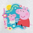 thumbnail image 3 of CafePress - Peppa Pig: My Little Sister - Kids Sweatshirt, Youth Crew Neck Sweatshirt, 3 of 4