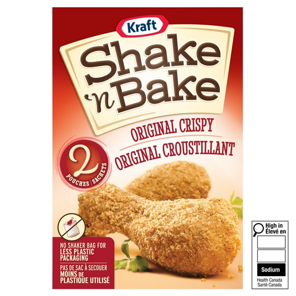 Shake 'N Bake Original Crispy Coating Mix, 142 g Box