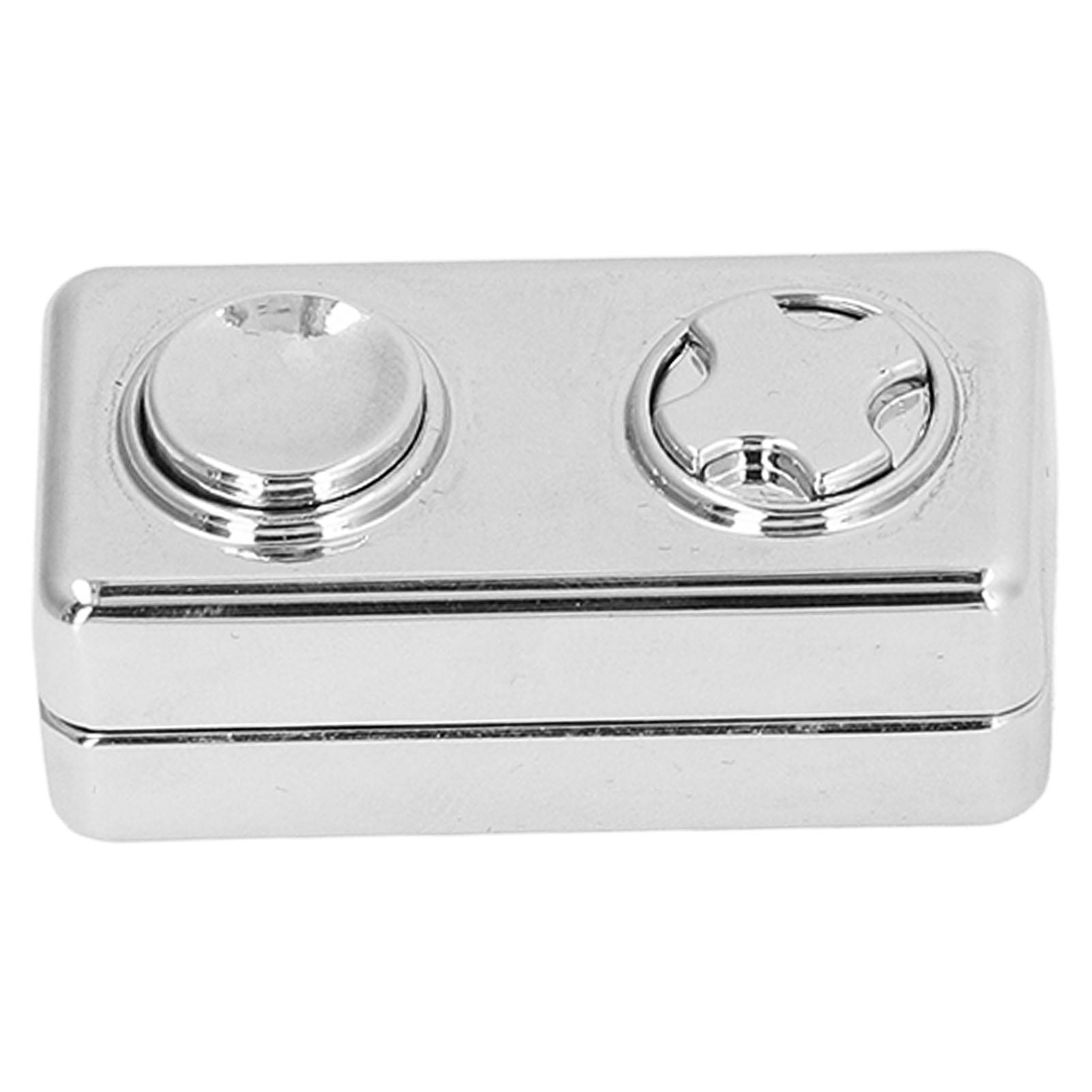 Curseur Tactile En Cuivre Magnétique Fidget - Mini Jouet Portable Pour Se Détendre, TDAH, EDC, Métal