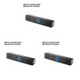 thumbnail image 4 of bedienty Wireless Speaker Bluetooth-compatible Dual Horn Sound Subwoofer Loudspeaker Table Soundbar High Volume for Notebook PC 350TS 3Set, 4 of 6