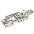 thumbnail image 2 of 3X Marine-Grade 316 Stainless Steel Boat Deck Locker Hatch Anti-Rattle Latch Fastener Clamp Accessories,3 x Anti-Rattle Latch Fastener,silver, 2 of 8