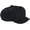Black, variant on Velvet Plain Baker Boy Hat Beret Cap Newsboy Hat Adjustable TGG1587