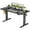 Black, variant on Electric Standing Desk 55x24 Inch - Height Adjustable Desk with Memory Presets, Black