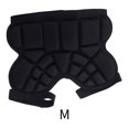 thumbnail image 3 of Toystoory Almohadilla protectora gruesa para patineta, patinaje sobre ruedas, para nieve, ajustable, para niños, con función de absorción de Ropa Deportiva, Zapatos Negro METRO, 3 of 6