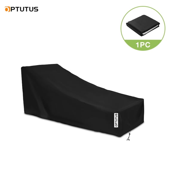 OPTUTUS Outdoor Chaise Lounge Covers Waterproof ,Patio Furniture Pool Lounge Chair Cover 83 x 32 x 30 inch