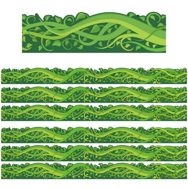 Eureka Once Upon A Dream Vines Extra Wide Die-Cut Deco Trim, 37 Feet Per Pack, 6 Packs