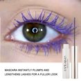 thumbnail image 4 of Máscara de pestañas de 12 colores alargamiento y grueso negro marrón oscuro para maquillaje de ojos, 4 of 4