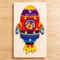 thumbnail image 3 of Linnome Wooden Number Puzzle Educational Math Plaything Logical Thinking Board for Developing Motor Skills, 3 of 6