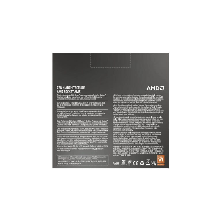 AMD Ryzen 9 7950X - 16-Core 4.5 GHz - Socket AM5 - 170W Desktop