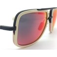 thumbnail image 3 of Dita Mach One Sunglasses DRX-2030K Matte Bone Black Dark Grey Red Mirror Lens, 3 of 4