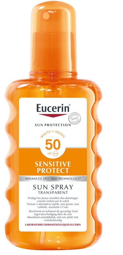 Eucerin Protection Sensitive Transparent SPF 50 200ml - Walmart.com