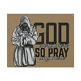 thumbnail image 1 of Scripture Walls God Is Everywhere So Pray Anywhere Jeremiah 23:23-33 Christian Wall Art Print Ready to Hang Unframed, 1 of 8