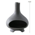thumbnail image 5 of GoldHub Handmade Ceramics Palo Santo Holder Sages Stick Dish Smudge Bowl Cone Incense Burner Chimenea Yoga Meditation Zen Decoration, 5 of 10