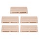 thumbnail image 5 of Mantel Individual Para Tazas, Duradero, Versátil, De Madera Natural, Aislamiento Térmico, Tapete Para Tazas De Madera Para Oficina, Hogar, Restaurante, 5 of 7