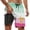a-Light Green513148, variant on VNKIDY Men's Beach Shorts Color Block Striped Double-Layer Swim Trunks Coconut Tree Print Elastic Drawstring Waist Quick Dry Shorts For Beach Casual Wear Fashionable Bottoms