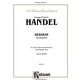thumbnail image 2 of Kalmus Edition: Deborah (1733): Satb or Ssaattbb with Satb Soli (Orch.) (English Language Edition), Vocal Score (Paperback), 2 of 2