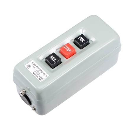 Uxcell 15A Self Locking Forward Stop Reverse Push Button Station price history on PriceWatchPro