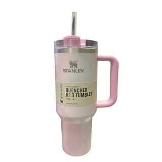 STANLEY 40oz Quencher H2.0 FlowState Tumbler Hot Pink Camelia Barbie