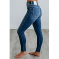 thumbnail image 4 of Women's Scout High Rise Skinny Jeans, Dark Wash, Sizes 0 to 4XL, 4 of 5