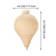 thumbnail image 4 of 3x Classic Wooden Trompos DIY Tops for Kids Children Party Supplies, 4 of 5