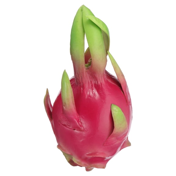 Uxcell 1 Pcs Artificial Pitaya, PU Lifelike Fake Fruit Model Pitaya
