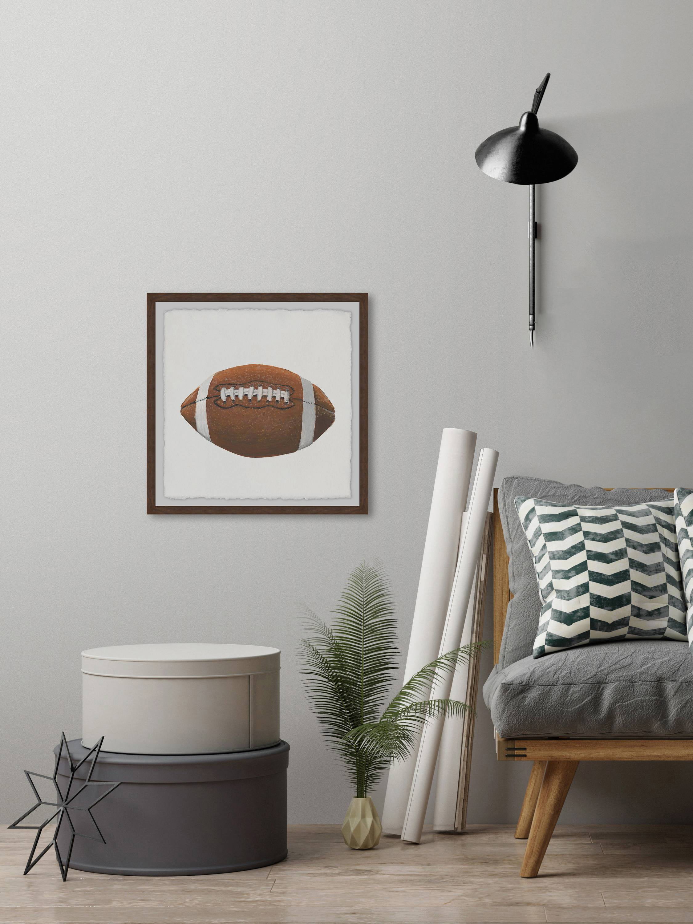 Marmont Hill Let's Play Football Framed Wall Art