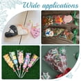 thumbnail image 4 of 200pcs 3x9 Inch Clear Top Open Long Flat Plastic Cellophane Candy Gift Treat Bags for Cookies Goodies Small Homemade Arts Party Favor Bags Christmas, 4 of 9