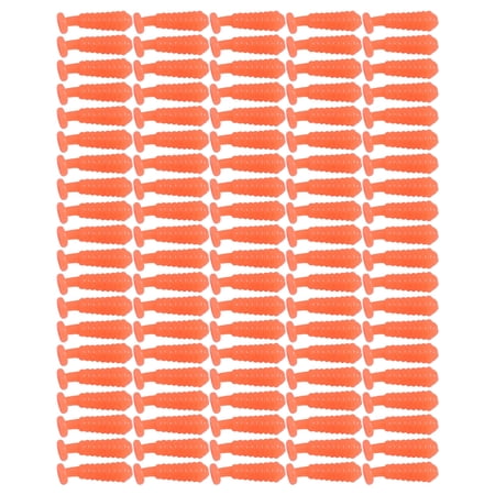 Necvior 100Pcs 1.5cm Paddle Tail Swimbaits Soft Fishing Lures Artificial Baits