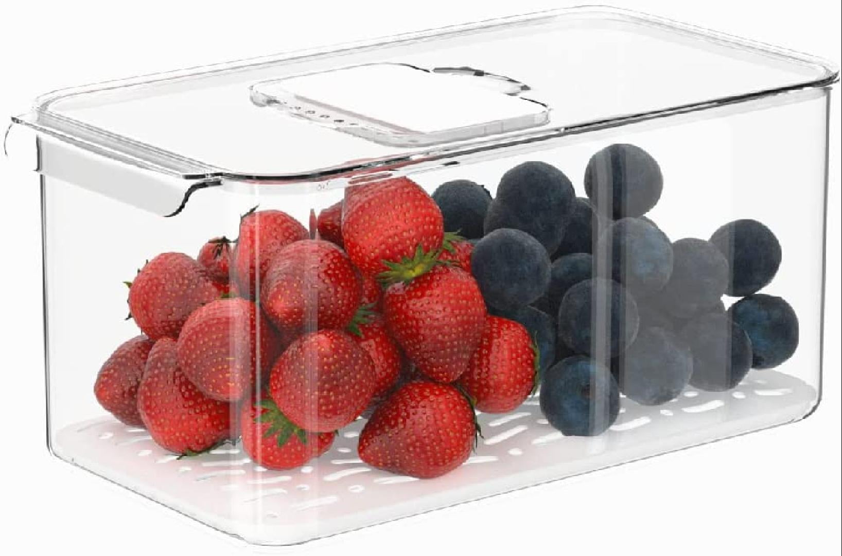 Lettuce Keeper Refrigerator Food Storage Containers, Produce Saver