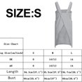 thumbnail image 3 of Tablier en Coton et Lin Dos Croisé pour Femmes avec Grandes Poches, 3 of 5