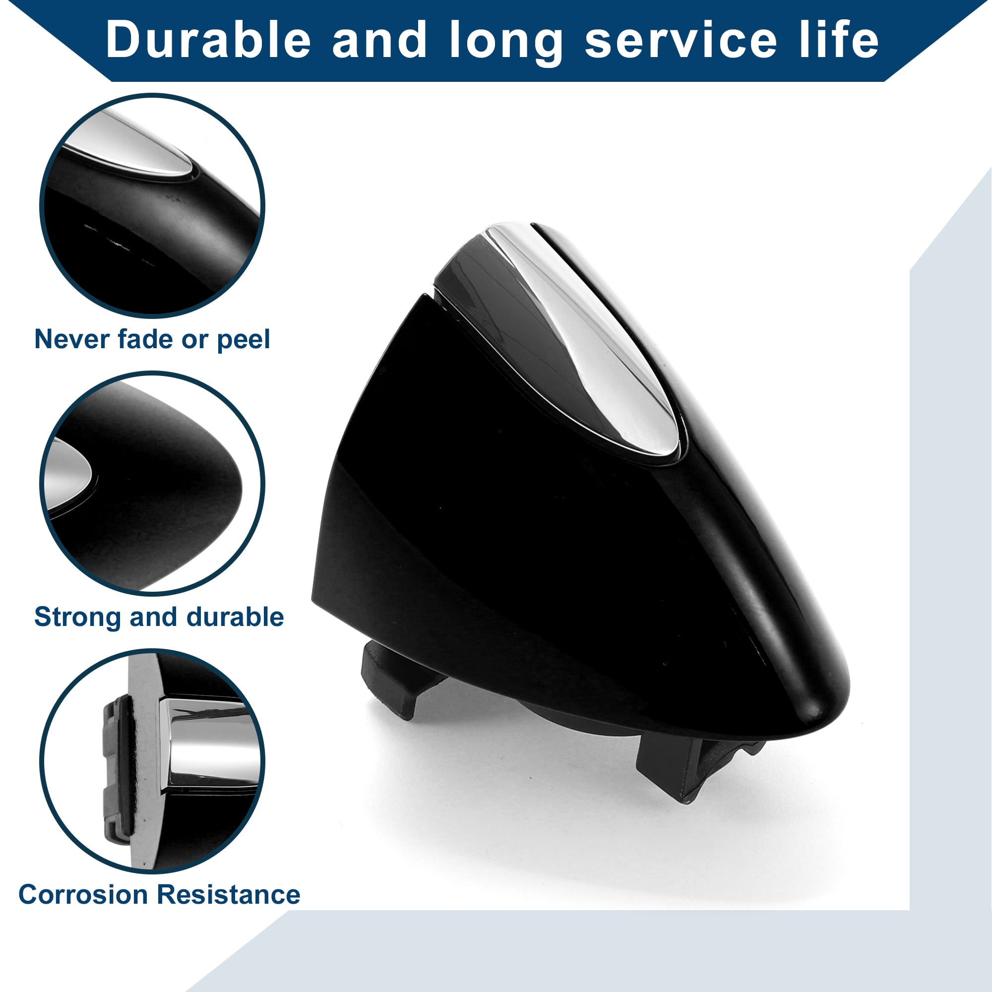 Unique Bargains Front Right Door Handle Cover for Buick LaCrosse 2017-2019